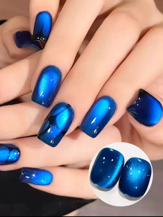 MIANEL Winter Starry Sea Blue Gel-Nagellack, 10 ml, Schimmernd - Bild 6