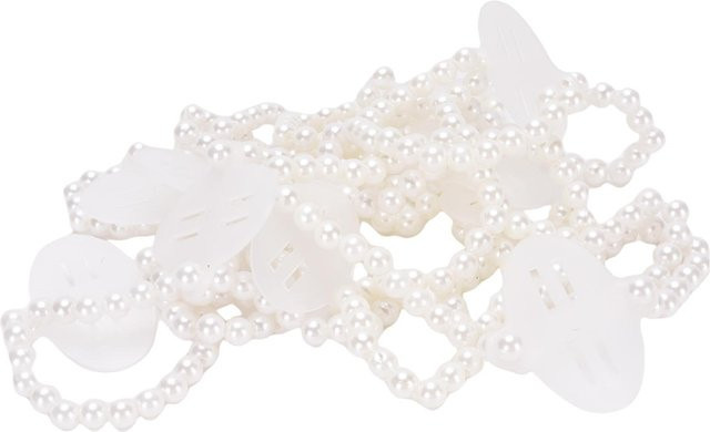 shoemst Perlen-Handgelenk-Korsage Armband, Weiß, Damen, Perle, Kunststoff - Bild 1