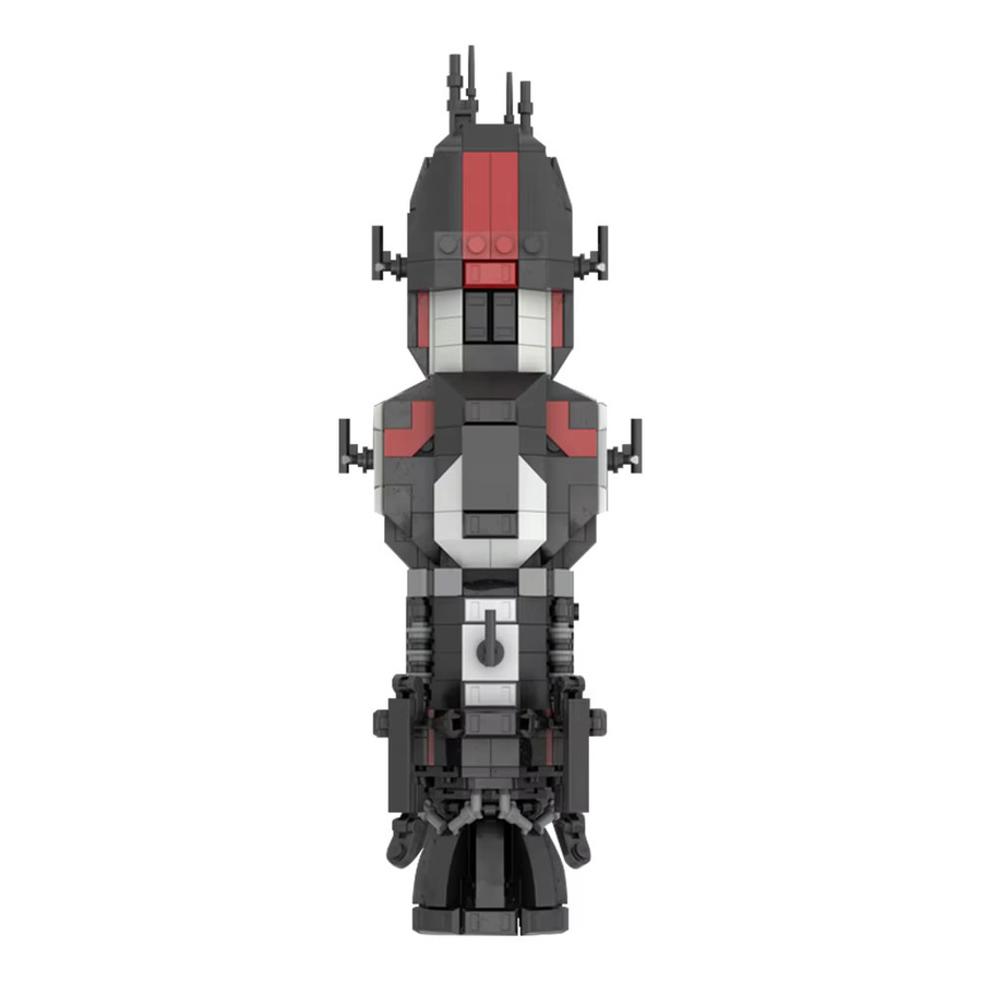 GOBRICKS MOC Rocinante S4 The Expanse, Mini-Raumschiffmodell, Bausteine - Bild 2