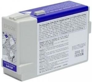 Epson Farbpatrone 3-farbig für ColorWorks C3400, Inhalt: 78,9 ml, Weiß - Bild 1