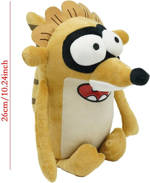 Yiran toy Mordecai und Rigby Plüschtiere, Stoffpuppen, ab 14 Jahren - Bild 1