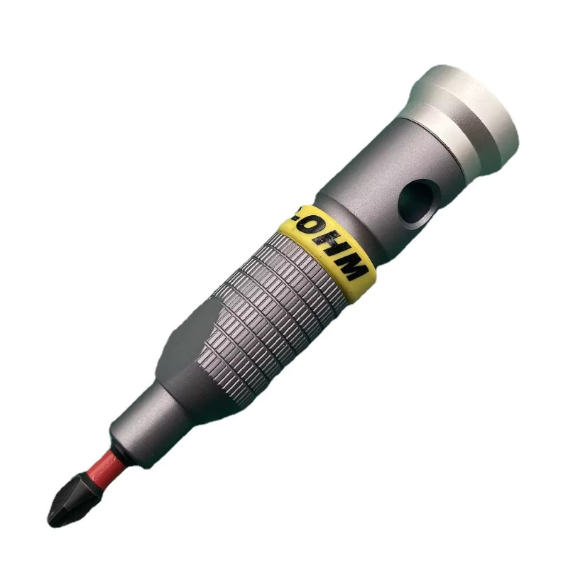 Deli Präzisionsgriff aus Aluminiumlegierung in Silber für 1/4 Zoll Bits und 6,35 mm Halter zur Reparatur - Bild 4