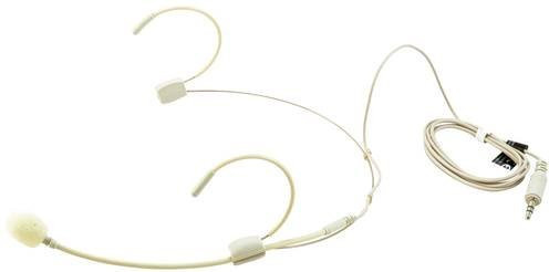Omnitronic Headset Sprach-Mikrofon mit Kondensatormikrofon in Beige und analoger Übertragungsart - Bild 1