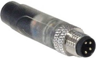Bulgin Rundsteckverbinder Box Schwarz PXPPNP08FIM04ACL100PVC - Bild 1