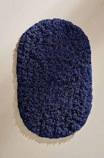 Jotex Badematte JANE oval, Blau, Baumwolle - Bild 1