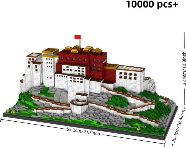 Linyi toy Potala Palast Gebäude, Bausatz, 10000 Teile, ab 14 Jahren - Bild 1