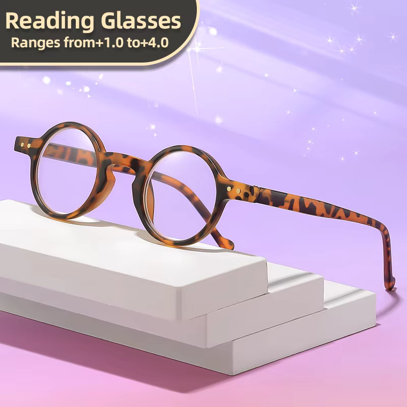 Oyalie Lesebrille, Rund, Vollrand, braun - Bild 1