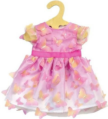 Heless Puppen-Kleid Miss Butterfly in Rosa mit Tüll für Puppen der Größe 28-35 cm - Bild 1