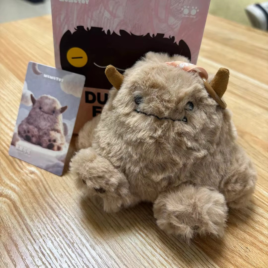 MOMOTOY Dundun Monster Familie, Plüsch-Schlüsselanhänger Blindbox, 1 Stück - Bild 2