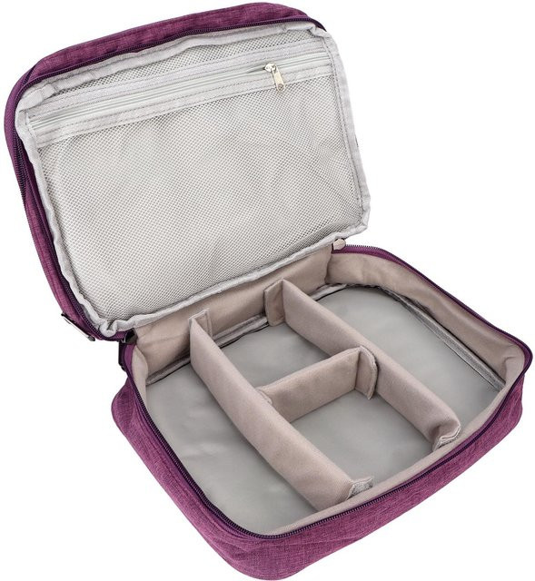 GoolRC Make-up-Reisetasche, Grau, Damen - Bild 1