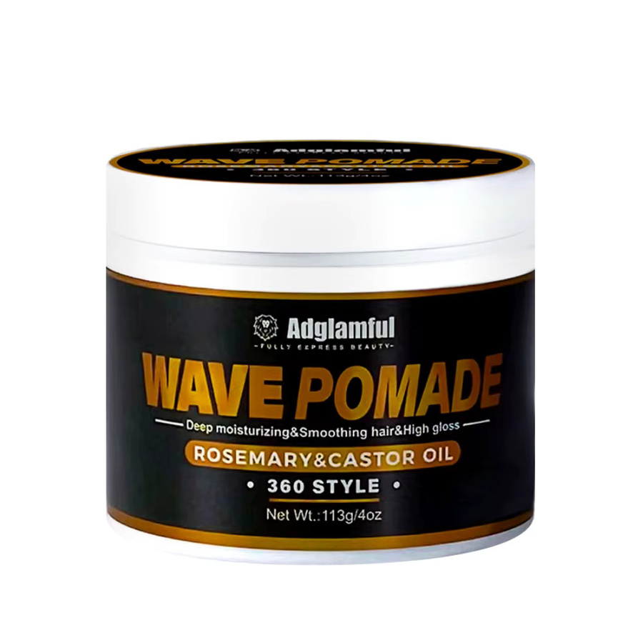Adglamful 360-Grad-Wellen-Pomade, Paste für Herren, Rosmarin, Rizinusöl, 113 g - Bild 7