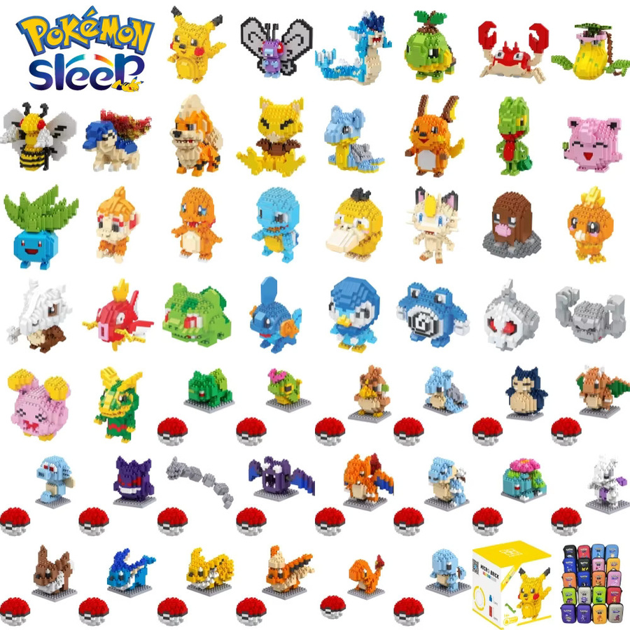 Keeppley Pokémon Bausteine Montage, 75-teiliges Set - Bild 3