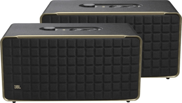 JBL Authentics 500 Doppelpack Bluetooth Lautsprecher in Schwarz mit Wi-Fi, Google Assistant und Amazon Alexa - Bild 1