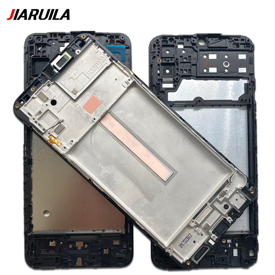Samsung Mittelrahmengehäuse in Schwarz für M12 M13 M21 M23 M31 M32 M51 M52 M53 M62 inklusive LCD-Frontblende und Abdeckungsteilen - Bild 3