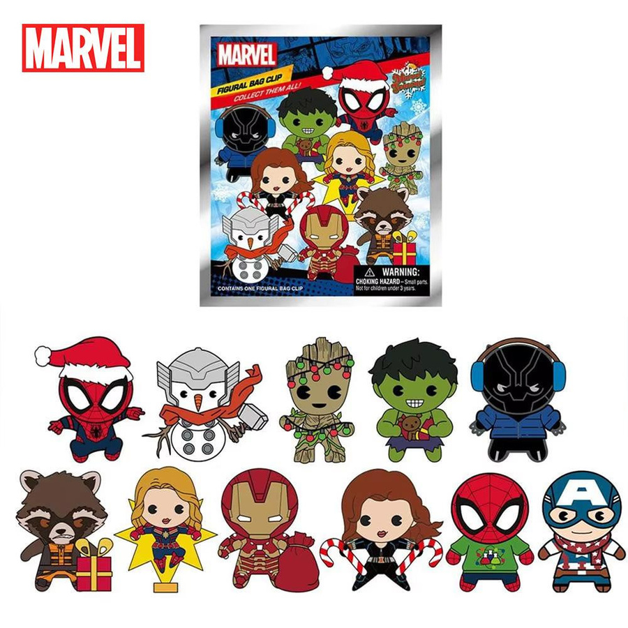 Marvel Avengers 3D Figur Blind Box Schlüsselanhänger - Bild 2