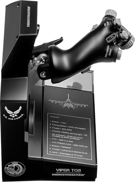 Thrustmaster Viper TQS Schubhebel für PC Simulation in Schwarz - Bild 2