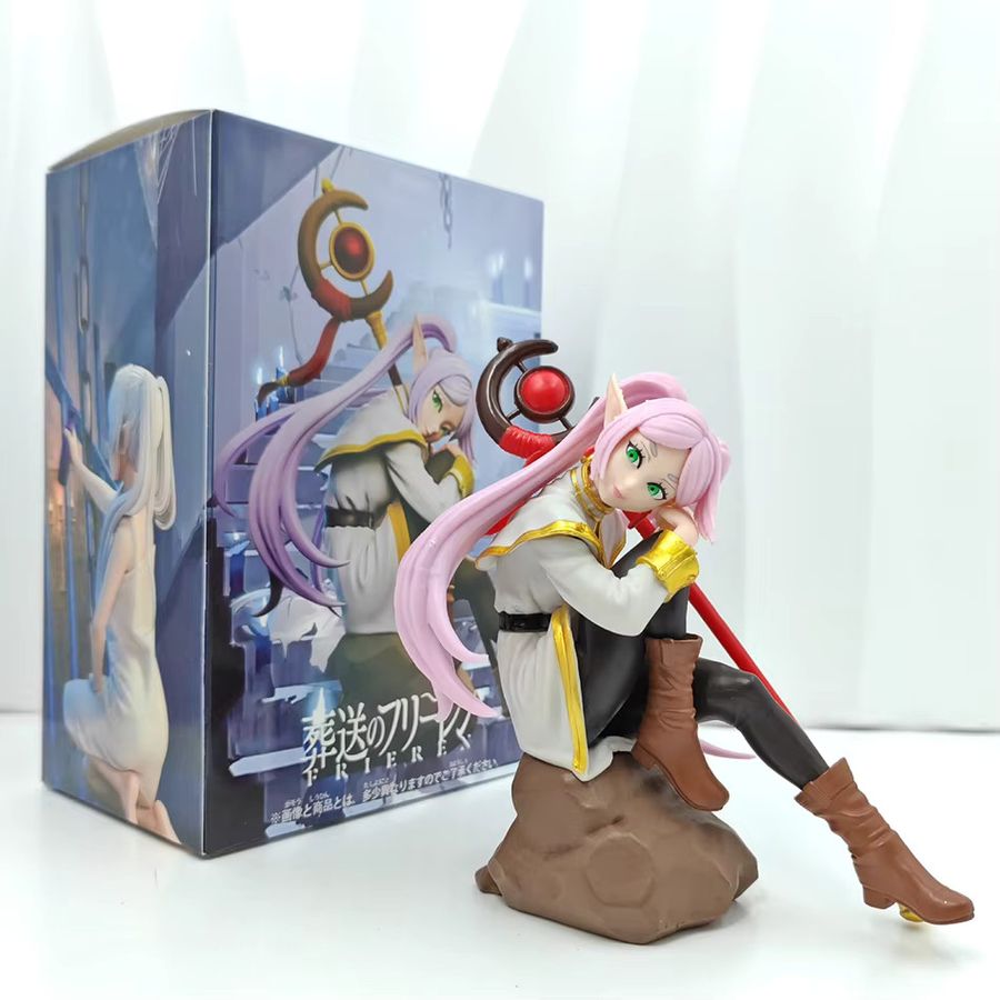 Bandai Frieren Beyond Journey's End Anime Figur mit Zauberstab aus PVC in Multicolor - Bild 2
