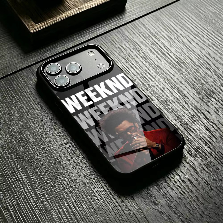 T-The Weeknd Handyhülle für iPhone (alle Modelle) mit MagSafe Magnetischem Kabellosem Laden, Farbe: Schwarz - Bild 3