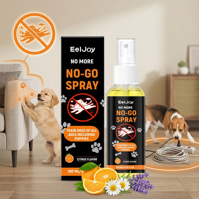 YEGBONG Hundetrainings-Spray mit Zitrusextrakt als Anti-Kau-Möbelschutz und sanfte Abschreckung für dein Haustier - Bild 1
