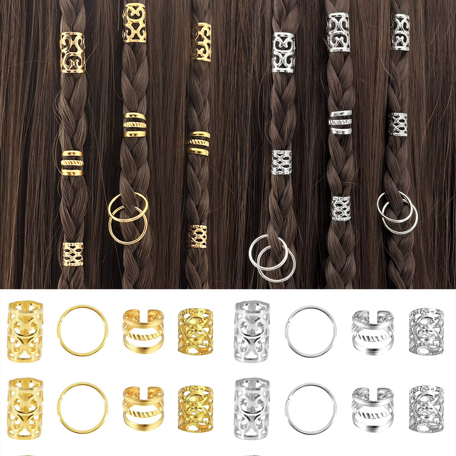 Haarringe Metall, Legierung, Damen - Bild 3