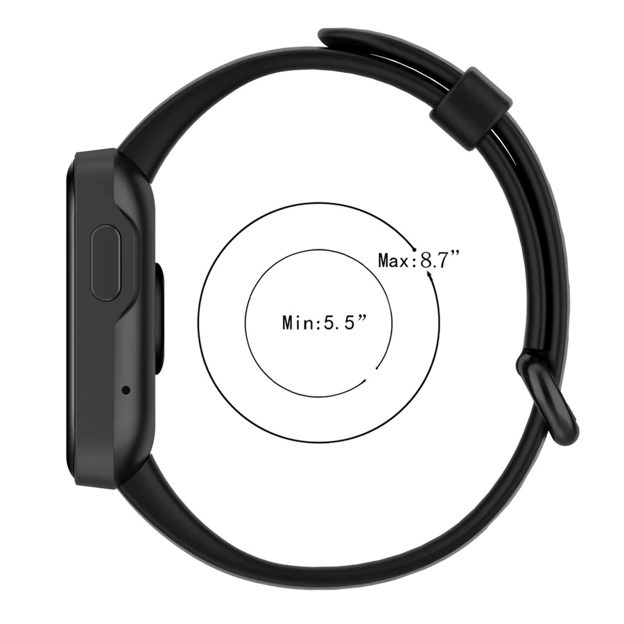 Xiaomi Uhrenarmband Silikon, Redmi Watch Lite, Redmi Watch 2 Lite, Unisex - Bild 3
