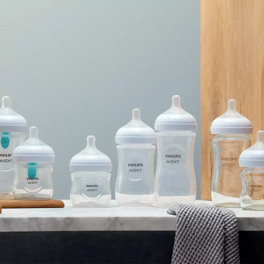 Philips Avent Natural Response Babyflaschen 2er-Pack, 260 ml, weiß und transparent, BPA-frei - Bild 7