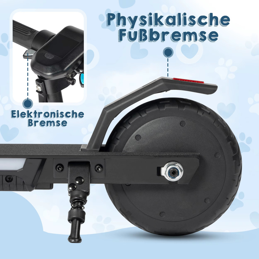 Vankel Kinder E-Scooter, Elektroroller, ab 10 Jahre - Bild 5