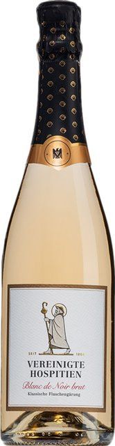 Vereinigte Hospitien Blanc de Noir Sekt, Brut, Mosel, 0,75 l - Bild 1