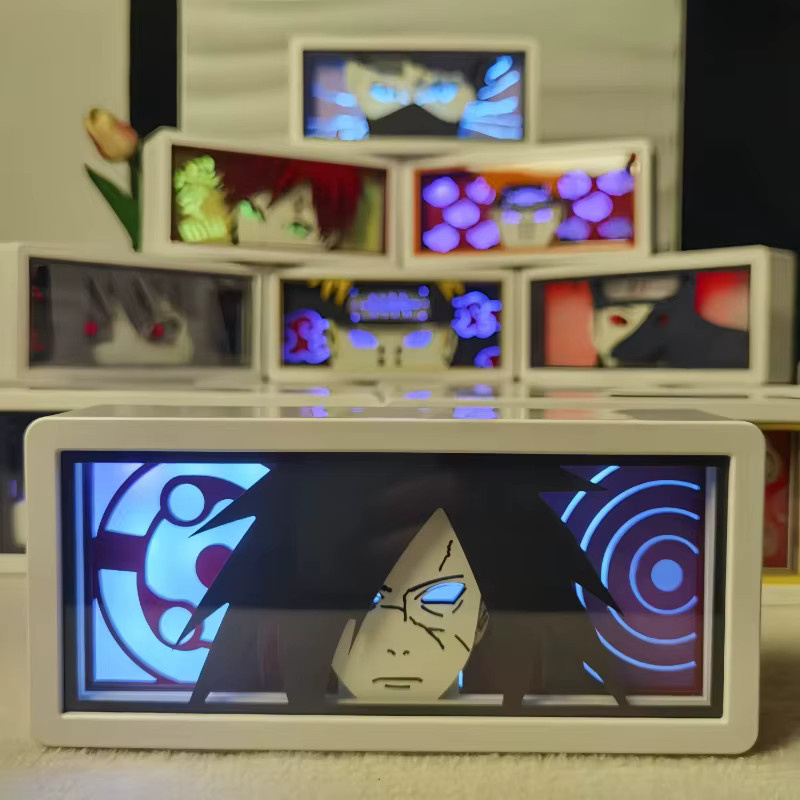 Bandai Naruto Anime Papier geschnitzte Laterne, Nachtlicht, multicolour - Bild 2