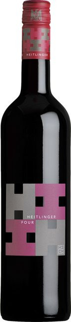 Heitlinger Four Bio, Pinot Noir, trocken, Rotwein, 2020, 0,75 l - Bild 1