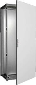 Rittal VX Schaltschrank Anreih-Schranksystem 1-Tür aus Stahlblech, Farbe: Grau, B/T/H: 80 x 50 x 180 cm - Bild 1