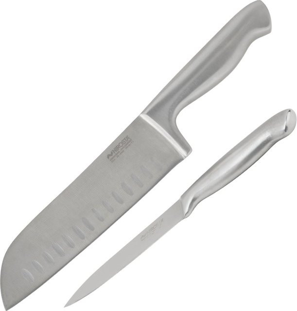 Nirosta Messer-Set Star Allrounder, 2-teilig, Silber - Bild 1