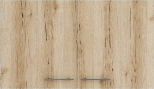 OPTIFIT Livorno290 Küchen-Oberschrank in Wildeiche Nachbildung, Braun, Breite: 100 cm - Bild 1