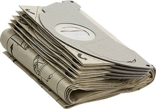 Kärcher Staubbeutel-Set SE 3001 aus Papier für Nass- und Trockensauger, 5er Set, beige - Bild 1