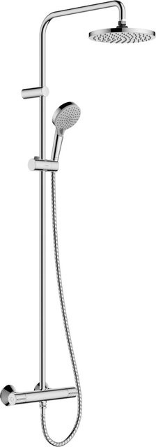 Hansgrohe Duschsystem Vernis Blend mit Regendusche und Brausethermostat in Chrom - Bild 1