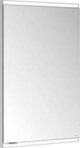 Keuco Spiegelschrank Royal Modular 2.0 in Weiß mit LED-Beleuchtung und Sensor, 1-türig, B/H/T: 50 x 70 x 16 cm
