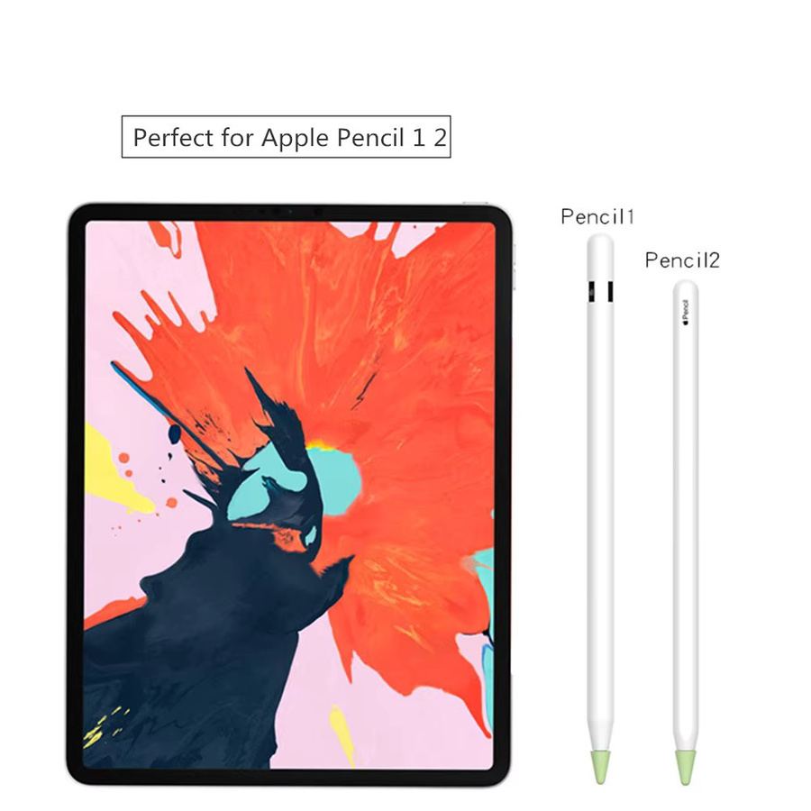 8 Stück Silikon-Spitzenabdeckungen für Apple Pencil 1. und 2. Generation in Multicolour - Bild 2