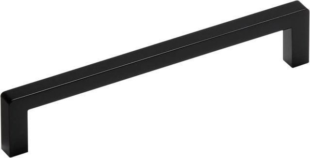 SO-TECH Möbelgriff BLACKLINE IX BA aus Aluminium in Schwarz Matt, 10er Set, Länge: 128 mm - Bild 1