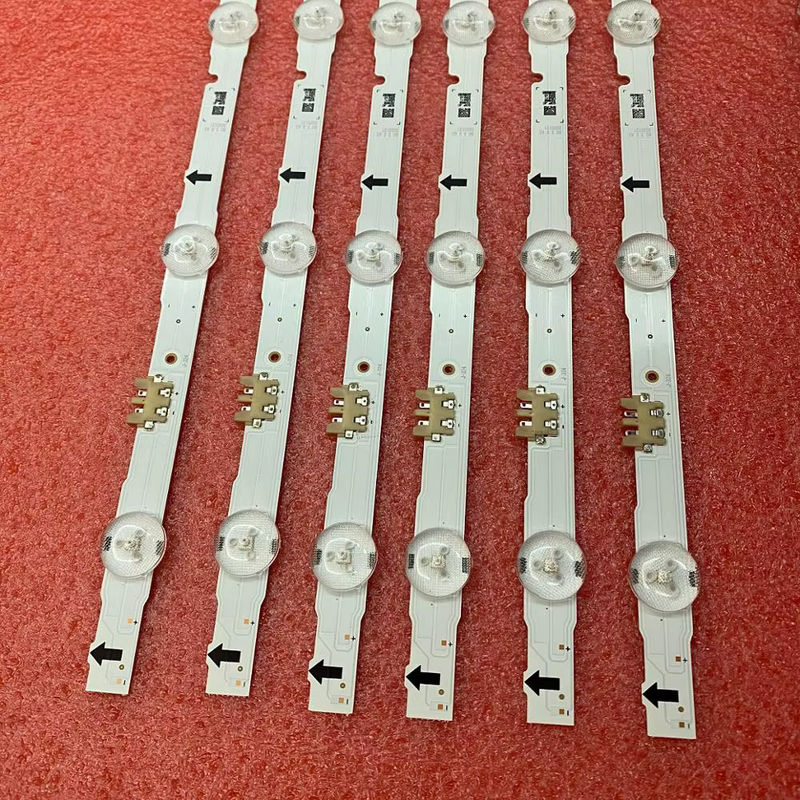 LED-Hintergrundbeleuchtungsstreifen für Samsung UE55H6620SV UE55H6600SV UE55H6270SS UE55J5100AW in Weiß - Bild 2