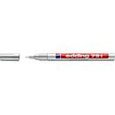 edding Lackmarker 751 permanent silber 1-2 mm - Bild 2