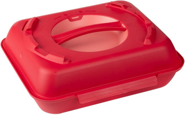Boxx Cuisine Menübox ungeteilt, 600 ml, Pink, B: 19 cm, T: 24 cm, H: 9 cm, 20 Stück - Bild 1