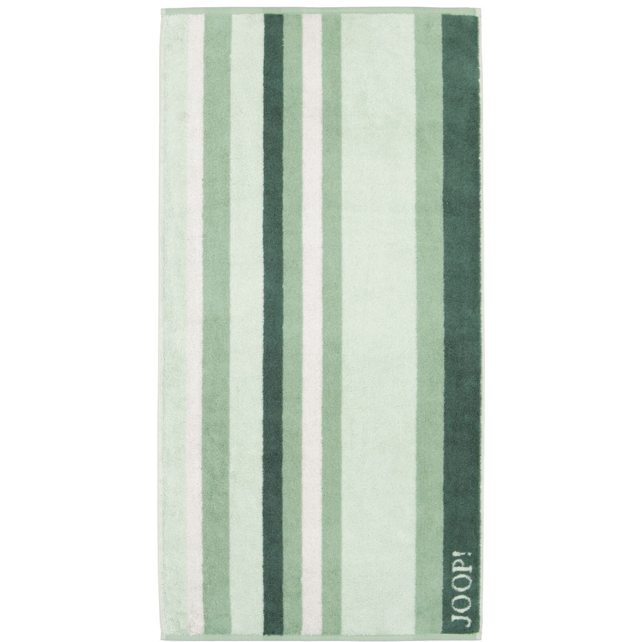 Joop! Duschtuch Vibe Stripes in Salbei Grün mit Streifenmuster, B: 80 cm, L: 150 cm - Bild 1