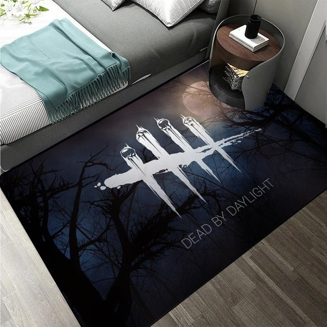ChenYing01 Dead by Daylight Survival-Horror Teppich, Mehrfarbig, B/T: 90 x 60 cm - Bild 1