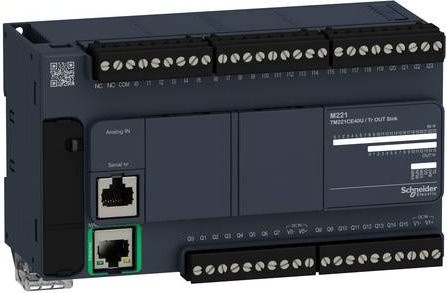 Schneider Electric TM221CE40U Erweiterungsmodul in Grau - Bild 1