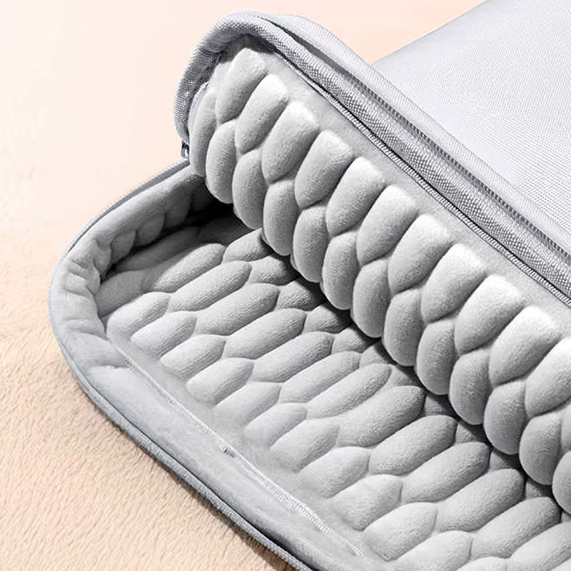 Dormin stoßfeste Umhängetasche in Grau mit verstellbarem Riemen und Griff für MacBook Air 13, MateBook 14, Xiaoxin 16 Pro, Apple, Huawei und Lenovo - Bild 1