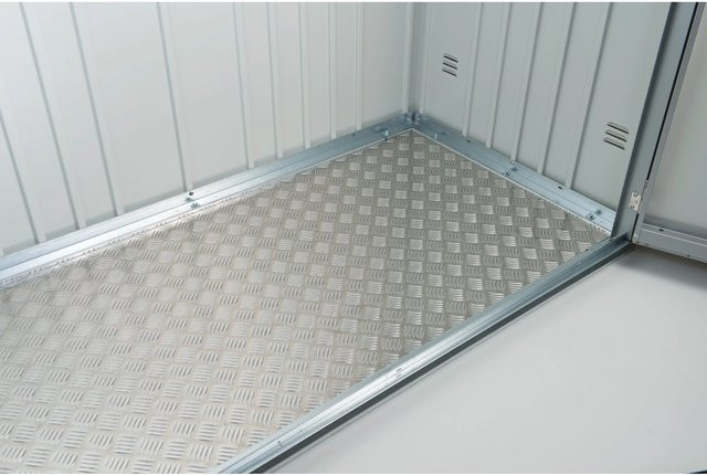 Biohort Bodenplatte für Geräteschrank Größe 190 aus Aluminium in Grau, B/H: 177,5 x 0,2 cm - Bild 1