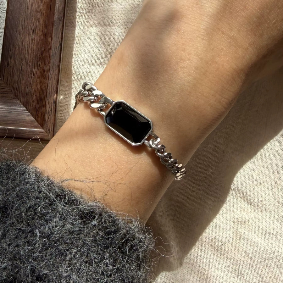 BFCLUB Armband 925 Silber, Kristall, Damen, Vintage - Bild 3
