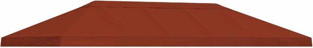 vidaXL Pavillon-Blendenbezug aus Polyester in Terrakotta, B: 600 cm, H: 300 cm - Bild 1