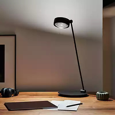 Occhio Sento Tavolo LED Tischleuchte Schwarz Matt mit warmweißem Licht (2.700 K)