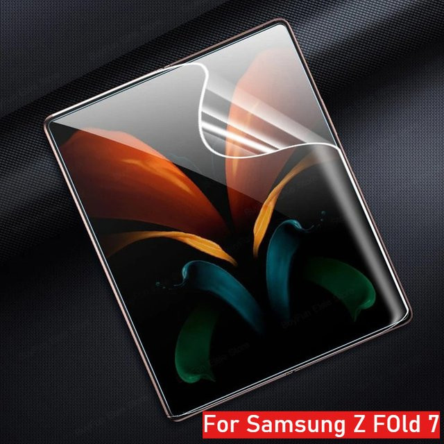 Samsung Galaxy Z Fold7 Z Fold6 Z Fold5 Z Fold4 Z Fold3 Hydrogel Schutzfolie Transparent Kratzfest Vollabdeckung - Bild 1